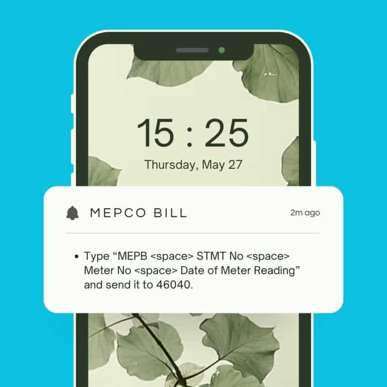 How-to-check-mepco-bill-by-sms