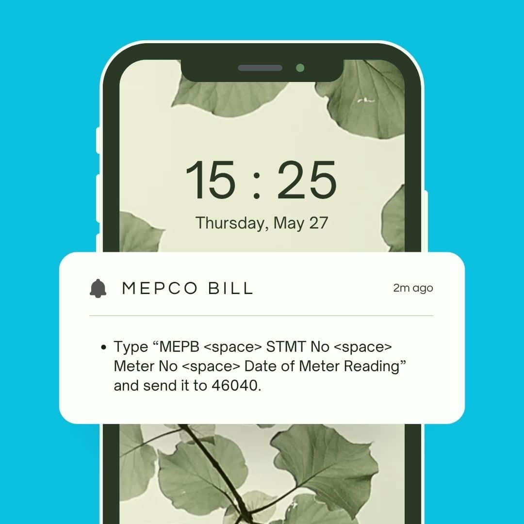 How-to-check-mepco-bill-by-sms